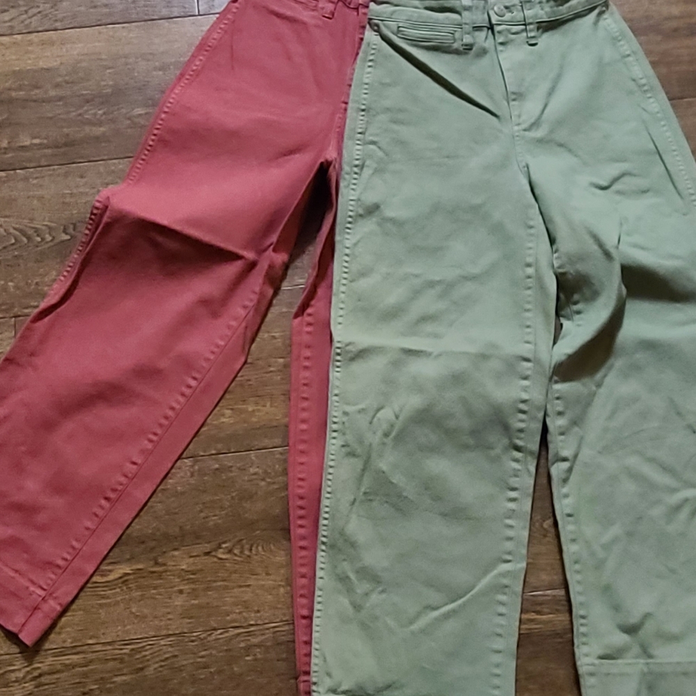 2 Madewell curvy slim Emmett 23 T